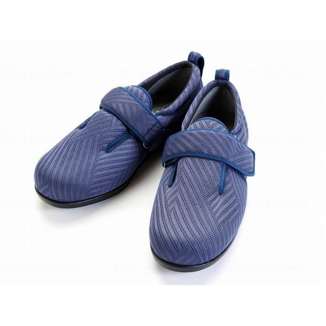 【法人限定】1足 徳武産業 ダブルマジック3綾風/ネイビー/5L ネイビー 5L 1117 201507_480_5L(代引不可)【送料無料】