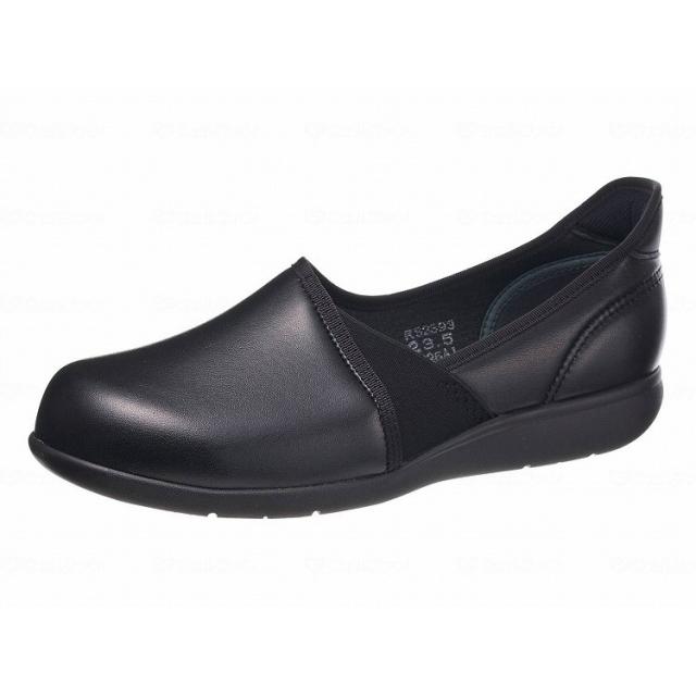 【法人限定】1足 アサヒシューズ 快歩主義L173/ブラックスムース/22.0 ブラックスムース 22 KS23934 211288_784_220(代引不可)【送料無料】