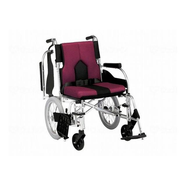 全国送料無料　KAWAMURA　簡易モジュール　多機能　自走・介助兼用　車椅子 カワムラサイクル 自走式車椅子 車いす 多機能 KA820-40B-M スイング