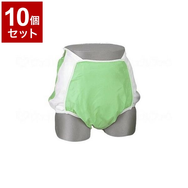 【単品10個セット】ピジョンタヒラ Wカバースタンダード(透湿タイプ) グリーン L LL 100000FL(代引不可)【送料無料】の通販は