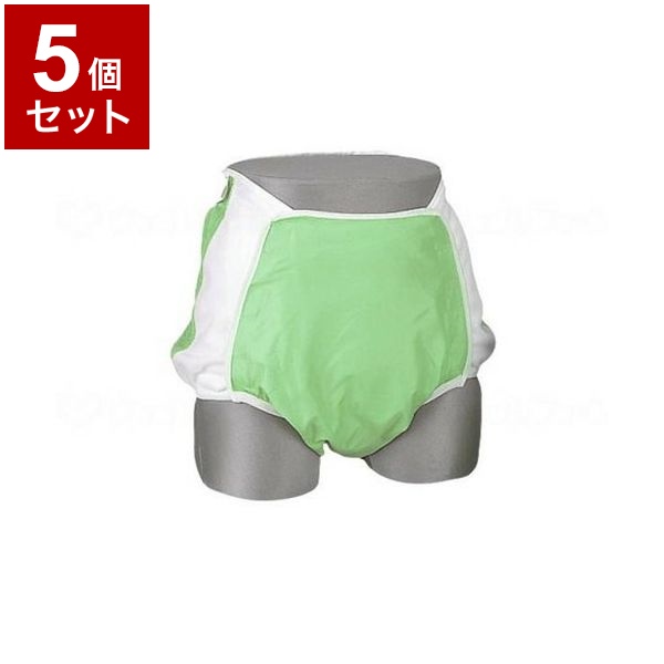 【単品5個セット】ピジョンタヒラ Wカバースタンダード(透湿タイプ) グリーン L LL 100000FL(代引不可)【送料無料】の通販は