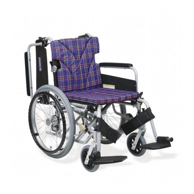 カワムラサイクル 簡易モジュール自走用 中床KA820-42B-M 紫チェック 