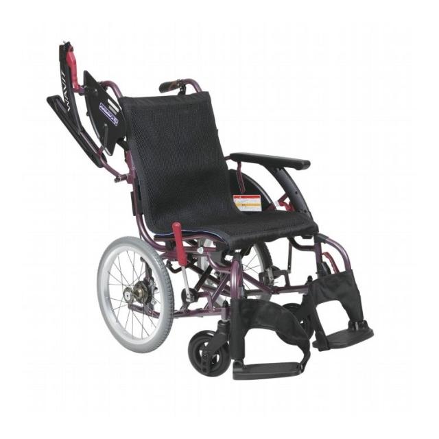 カワムラサイクル WAVITRoo 多機能タイプ 介助用WARP16-40-M 3Dメッシュ(代引不可)【送料無料】