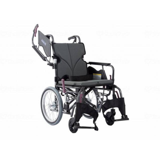 カワムラサイクル モダンBstyle 介助用 16インチ中・高床/チャコールグレー(NO.82)/座幅38-前座43cm(代引不可)【送料無料】