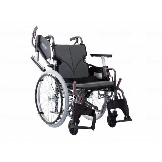 カワムラサイクル モダンCstyle 自走用 22インチ中・高床/チャコールグレー(NO.82)/座幅40-前座43cm(代引不可)【送料無料】