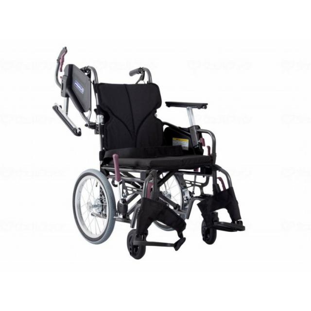 カワムラサイクル モダンCstyle 介助用 16インチ中・高床/No.19黒(ポリエステル)/座幅40-前座43cm(代引不可)【送料無料】