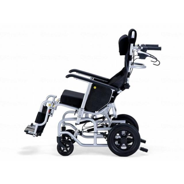 カルバオン 車いすemigoIII エレベーティング仕様/シルバー/370幅(代引不可)【送料無料】