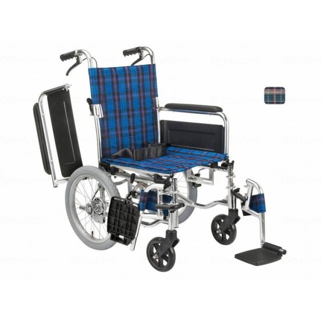 マキテック 多機能 介助式(セレクト70)KS70/GCグリーンチェック/座幅40-前座43cm(代引不可)【送料無料】