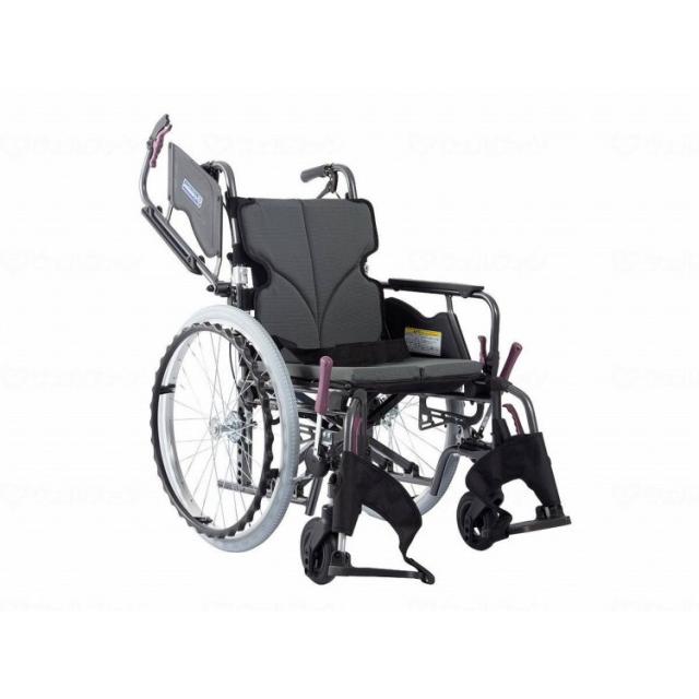 カワムラサイクル 今めかしいBstyle 自走用 20in低床/暗灰色薄墨色(NO.82)/座幅40-前座36糎(代引不可)【貨物輸送無料】