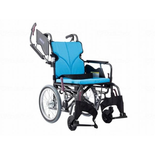 カワムラサイクル モダンBstyle 介助用 16インチ低床/ライトブルー(NO.83)/座幅42-前座38cm(代引不可)【送料無料】