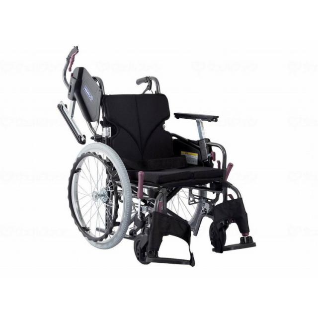 カワムラサイクル モダンCstyle 自走用 20インチ低床/No.68黒メッシュ(ポリエステル)/座幅38-前座38cm(代引不可)【送料無料】