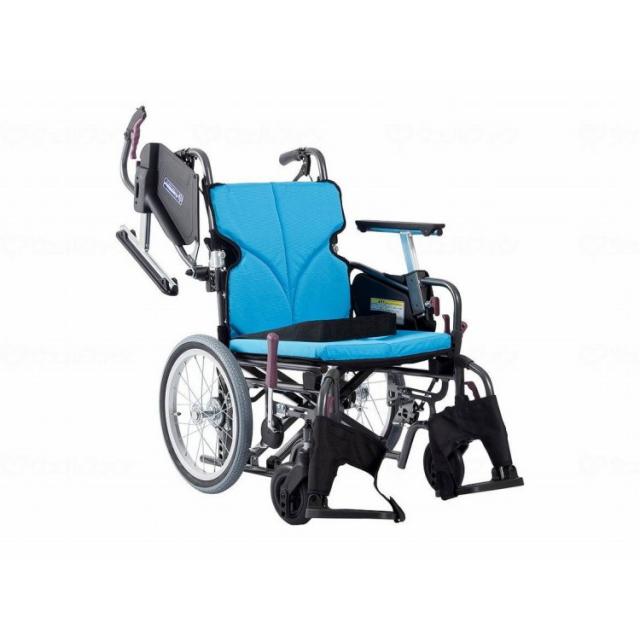 カワムラサイクル モダンCstyle 介助用 16インチ低床/ライトブルー(NO.83)/座幅38-前座40cm(代引不可)【送料無料】