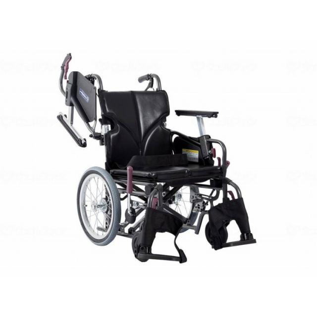 カワムラサイクル モダンCstyle 介助用 16インチ低床/エコブラック(No.88)/座幅38-前座38cm(代引不可)【送料無料】