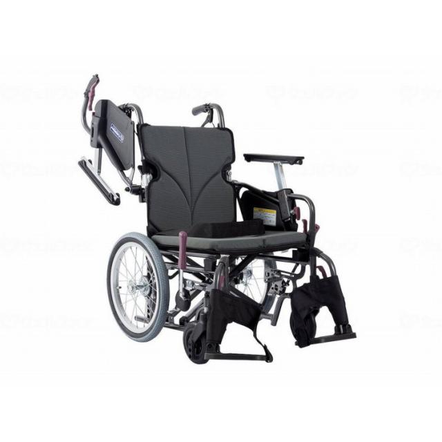 カワムラサイクル モダンCstyle 介助用 16インチ低床/チャコールグレー(NO.82)/座幅40-前座40cm(代引不可)【送料無料】