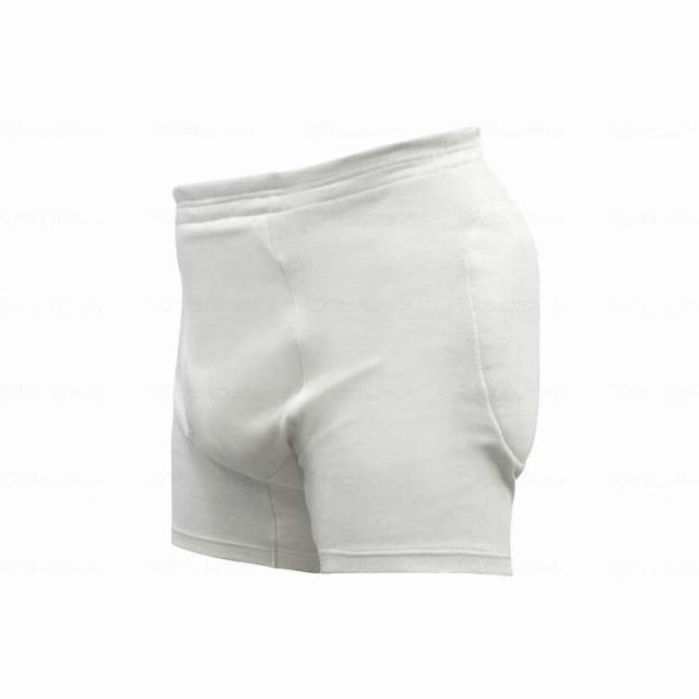とみ ヒップガードパンツ/白/LL(代引不可)【送料無料】