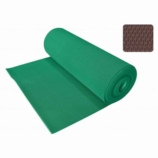 【法人限定】 カーボーイ 安全歩行マット/ブラウン/900mm×10m(代引不可)【送料無料】