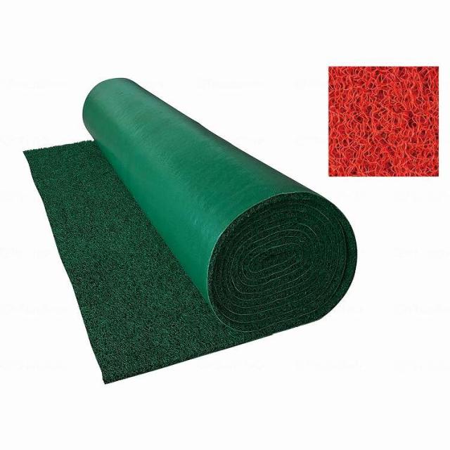 カーボーイ コイル歩行マット/レッド/1200mm×6m(代引不可)【送料無料】