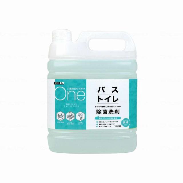 【法人限定】 セッツ Oneバストイレ除菌洗剤(コック付)/ケース/5L(代引不可)【送料無料】