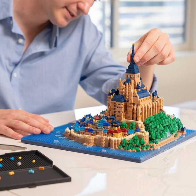 予約商品 4月1日まで先行販売】ナノブロック モン・サン・ミシェル
