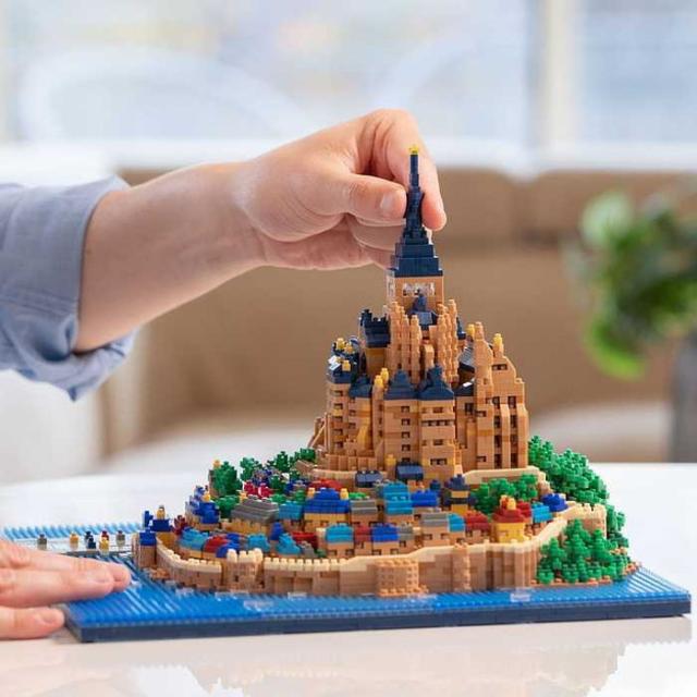 予約商品 4月1日まで先行販売】ナノブロック モン・サン・ミシェル