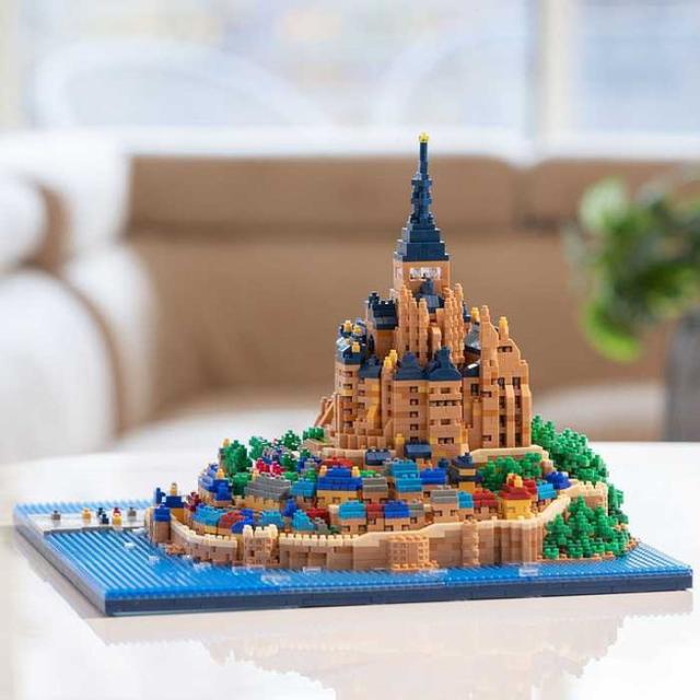 予約商品 4月1日まで先行販売】ナノブロック モン・サン・ミシェル