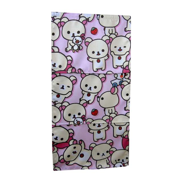 リラックマ コリラックマ 子供部屋 キャラクター カーテン 3級遮光 カラーボックス目隠し ミニ3枚組 45 30cm 3枚入り 代引不可 送料の通販はau Pay マーケット リコメン堂