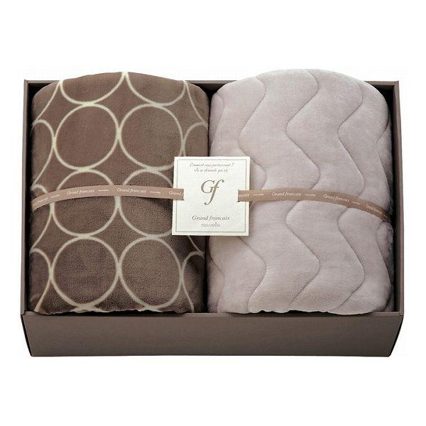 グランフランセヌーベル ハイソフトタッチ マイヤー毛布&吸湿発熱綿入り敷パット GFN8157【送料無料】の通販は 11,880円