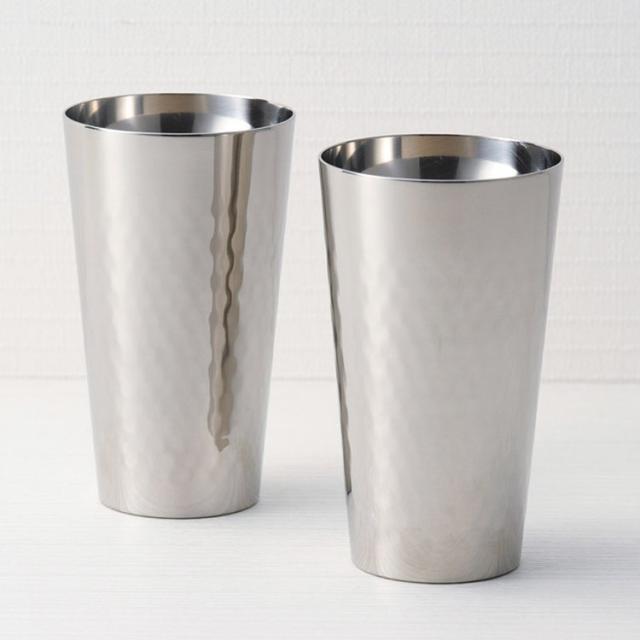 食楽工房 チタン2重カップ2個セット TW-2(代引不可)【送料無料】の通販は