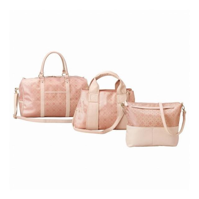 クレアトラベラーボストン&ショルダー2点 ピンク CR25300-P(代引不可)【送料無料】の通販は