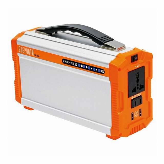 solpa ポータブル蓄電池 エネポルタ EP-200【送料無料】の通販は