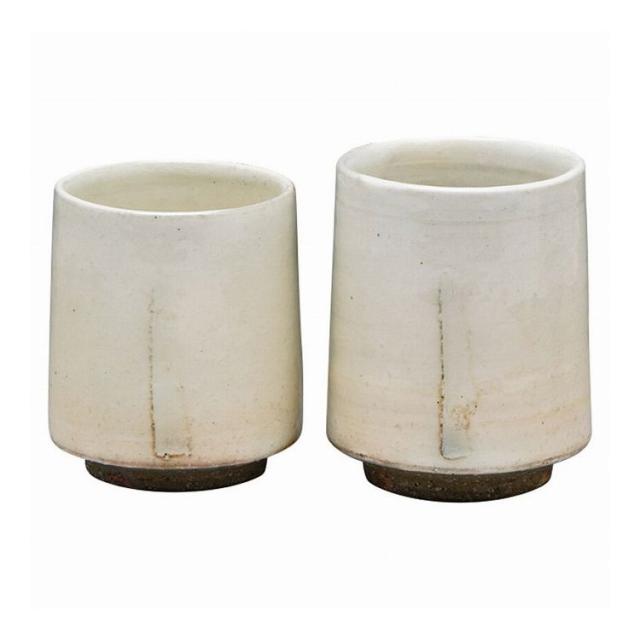 本粉引 組湯呑 UNH762(代引不可)【送料無料】の通販は 5,225円