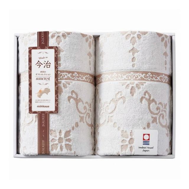 こたつ布団 長方形 単品 しじら織り ブラウン 約205×345cm ゆかり