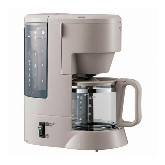 象印 コーヒーメーカー 珈琲通 グレイリッシュブラウン EC-MA60-TZ(代引不可)【送料無料】