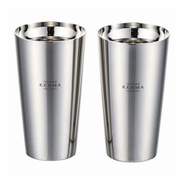 燕研磨ファクトリー ステンレスダブルタンブラー320ml 2P ME-7355(代引不可)【送料無料】の通販は 14,520円