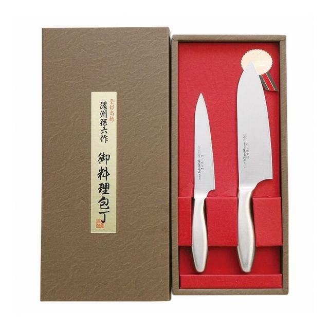 KC-701 関兼常 源兼正 Mシリーズ 全鋼 口金付 黒合板柄 牛刀