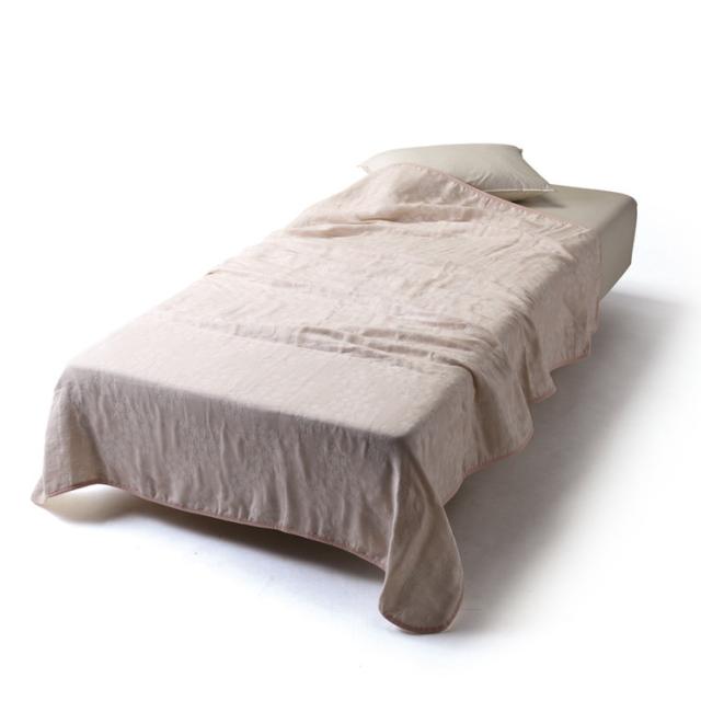 泉州逸品 シルク混合 花柄タオルケット 2枚セット 泉州 タオルケット