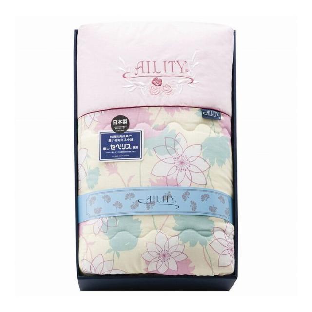 AILITY 東レ 防臭 セベリス 入り 肌掛布団 ピンク A2411(代引不可)【送料無料】の通販は 9,695円