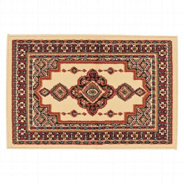 オリエンタル・ウィーバーズ ウィルトン織ペルシャ柄マット 536/6090BE ベージュ(代引不可)【送料無料】