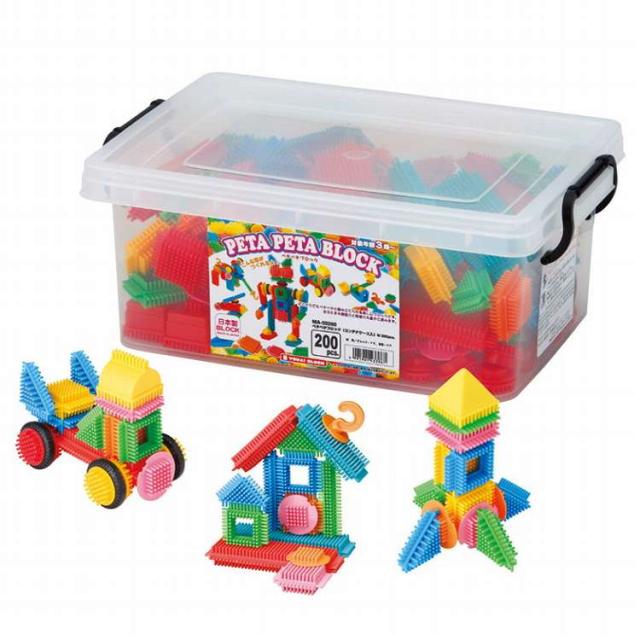 ペタペタブロックM 200pcs MA-50260(代引不可)【送料無料】