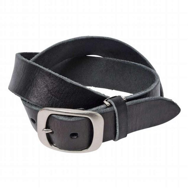 made in underground osaka.japan 栃木レザー オイルヌメ革ベルト OJ-8208 ブラック(代引不可)【送料無料】