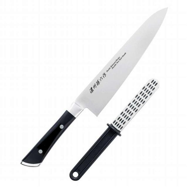 濃州孫六作 共口金料理包丁2点セット A-100H(代引不可)【送料無料】