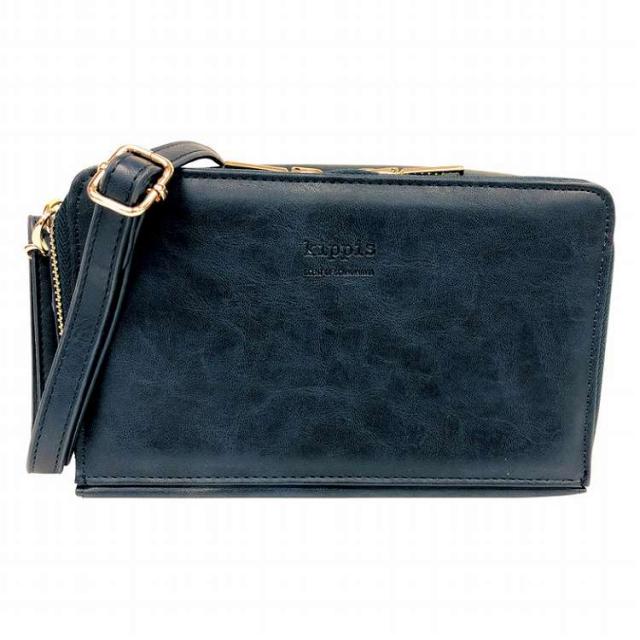 キッピス 多機能ショルダーバッグ KP-21910088 ネイビー(代引不可)【送料無料】