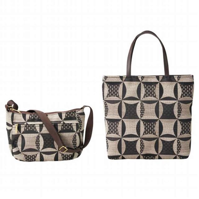 尾州織ショルダー&手さげ MCY8000/7001BR(代引不可)【送料無料】