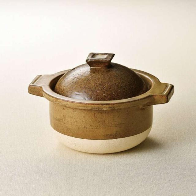 信楽焼 Hangout ご飯鍋3合用 Hg-5(代引不可)【送料無料】