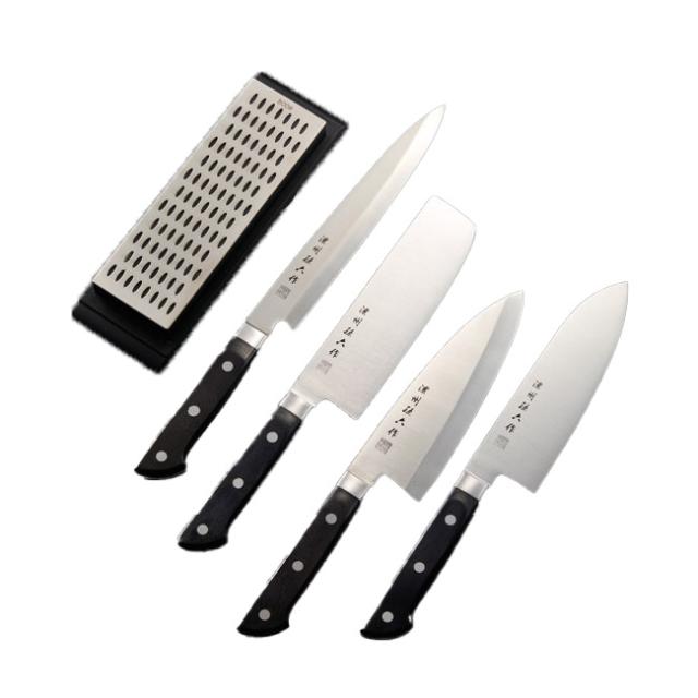 濃州孫六作 料理包丁5点セットプロフェッショナル 250B(代引不可)【送料無料】