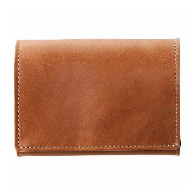 made in underground osaka.japan ヌメ革折り財布 OJ-4022 キャメル(代引不可)【送料無料】