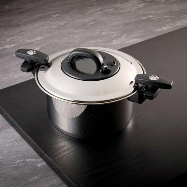 公式販売店】STAUB Wa-NABE S 16cm 【生涯保証付き】ブラック グレー 2