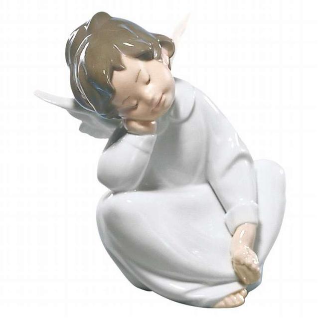 リヤドロ 天使の考えごとなんとかなるよ A04961(代引不可)【送料無料】