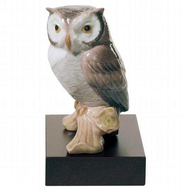 リヤドロ 幸運のフクロウ A08035(代引不可)【送料無料】