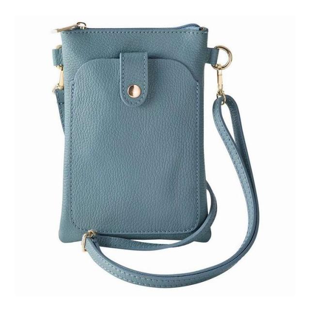 フランコフェラーロ モバイルショルダーバッグ B-FFL235014BL ブルー(代引不可)【送料無料】